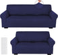 Peryiter 2 Pcs Sofa Covers Couch and Loveseat Covers Set Stretch Sofa Slipcover by Peryiter