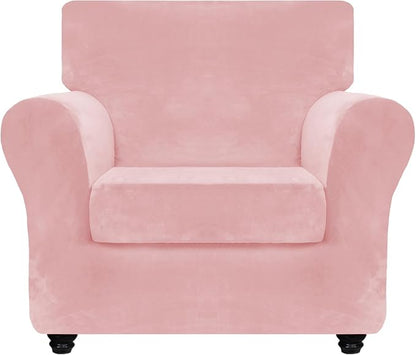 ZNSAYOTX Luxury Velvet Chair Slipcovers by ZNSAYOTX