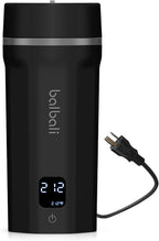 balbali 18.6oz Portable Kettle for Travel 100-250V Dual Voltage for International/Global/Europe - 6 Preset Travel Electric Kettle Hot Water Boiler/Heater/Warmer/Tea Maker - Black
