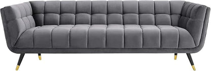Modway Adept Contemporary Mid-Century Modern Performance Velvet Upholstered - Image 4