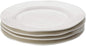 Portmeirion Sophie Conran Salad Plate Set of 4-8 Inch Fine Porcelain Round Dinnerware, White Dish for Casual Dining, Serving & Entertaining - Dishwasher, Microwave, Freezer & Oven Safe