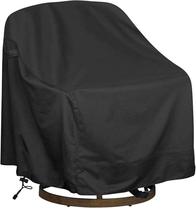 Outdoor Swivel Lounge Chair Cover, Fits to Lawn Patio Chairs, 420D by HI%C2%B7%C2%B7%C2%B7YOURCOVER