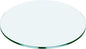 42" Round Tempered Glass Table Top by Unknown