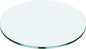 40" Round Tempered Glass Table Top by Unknown