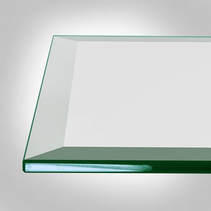 Dulles Glass 22 inch Square Glass Table Top - Image 5