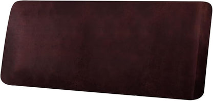 ANARACHON Leather Look Couch Cushion Covers Sofa Seat Slipcovers Sets Couches by ANARACHON