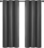 Yakamok Room Darkening Curtains 42x72 inch Length Charcoal Grey-Living Room | 2 by Yakamok