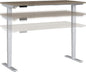 Bush Business Furniture 60-inch Electric Height Adjustable Standing Desk by BushBusinessFurniture