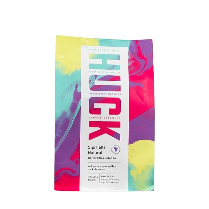 Uganda Sipi Natural - Roasted by Huckleberry Roasters - Whole Bean Coffee - 2 Pound Bag