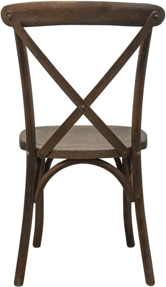 EMMA + OLIVER 2-Pack Wooden X-Back Dining Chair - Image 4