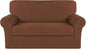 Turquoize Stretch Sofa Slipcover 2 Pieces Sofa Cover Couch Cover by Turquoize