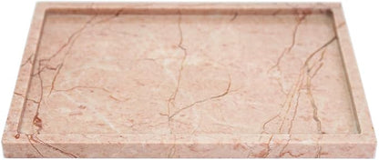 Real Luxurious Natural Marble Vanity Tray Genuine Marble Storage Tray - Image 8
