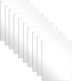 White Blank Metal Sign,10 x 7 Inches Sturdy Rust Free Aluminum Metal Signs White Color Blank Sign, Waterproof, Easy Mounting, Indoor or Outdoor Use (10)