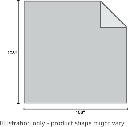 Aganear Fleece Throw Blanket for Bed Couch 90"x108" Grey | Lightweight Fuzzy - Image 10
