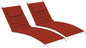 Sundale Outdoor Olefin Quilted Lounge Cushion Set of 2, Patio Foldable Chaise by SundaleOutdoor
