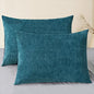 CaliTime Decorative Standard Throw Pillow Covers 26 X 20 Inches Ocean Blue | by CaliTime
