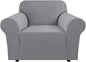 H.VERSAILTEX High Stretch Armchair Cover 1-Piece Rich Jacquard Chair Covers by HVERSAILTEX