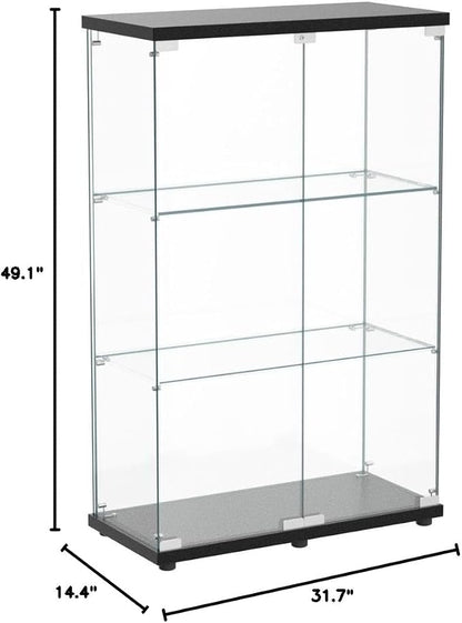 Beauty4U 2 Doors Glass Display Cabinet - Image 2