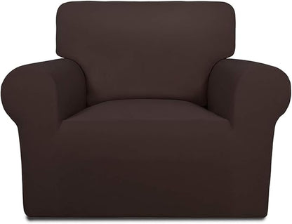 PureFit Stretch Chair Covers Fleece Couch Covers by PureFit