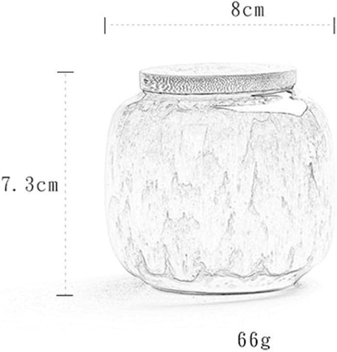 Ceramic Storage Jars, Exquisite Glaze Food Canisters for Kitchen Spice Storage,Tea Caddy Storage,Coffee Jar,Condiment Jar with Seald Lid (Dark blue)