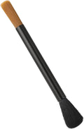 Dual Heade Coffee Grinder Brush, Espresso Machine Cleaning Brush Coffee Pot Brush Professional Coffee Grinder Brush Coffee Bar Brush Nylon Barista Brush Tools for Coffee Machine Toaster Cleaning