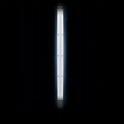 Blackout Curtains 40 x 63 inch/Sky Blue Curtains Set of 2 Panels/Thermal - Image 3