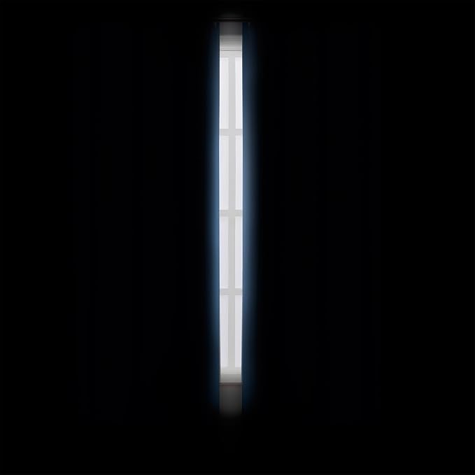 Sky Blue Blackout Curtains 34 x 54 Inch Length/Set of 2 Curtain Panels/Thermal - Image 3