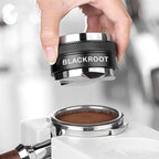 BLACKROOT 53mm Precision Coffee Distributor and Tamper,Dual Head Leveler Tool with Adjustable Depth for Consistent Espresso Puck Prep, Fits 53-54mm Portafilters