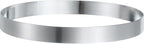 HARFINGTON Round Cake Ring 7.09 x 1 Inch Seamless Stainless Steel Pastry Mousse Dessert Ring Mirror Coating for Baking Cooking English Muffins Crumpet Making Tool
