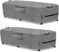 Waterproof Patio Lounge Chair Cover 2 Pack, Heavy Duty 600D Waterproof Outdoor by Dipurman