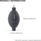 MHW-3BOMBER Air Blower Dust Blower Powder Air-Move Coffee Grinder, Camera, Keyboard, Watch Dust Cleaner Tool Coffee Cleaning Tool AB5820-OS