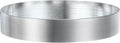 HARFINGTON Round Cake Ring 3.94 x 1 Inch Seamless Stainless Steel Pastry Mousse Dessert Ring Mirror Coating for Baking Cooking English Muffins Crumpet Making Tool