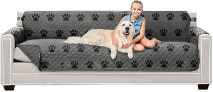 Sofa Shield® Couch Slip Covers for Dogs, Reversible Furniture Protector by SofaShield
