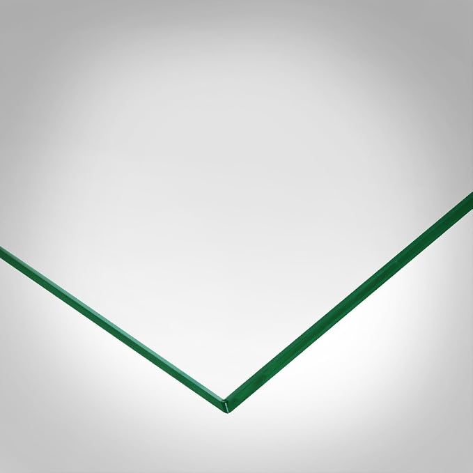 Dulles Glass 10 inch Square Glass Table Top - Image 5