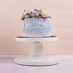 Topyond Cake Turntable for Decorating, 9.1in Adjustable Cake Spinner Stand, Nonslip Cake Turn Table, Rotating Cake Stand for Baking Cake Decorating Supplies