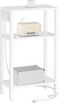 TUTOTAK Narrow Side Table with Charging Station, Small End Table with USB Ports by ChoosetutotakFurnitureBuildYourCozyHome