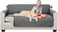 Sofa Shield® Couch Slip Covers for Dogs, Reversible Furniture Protector by SofaShield