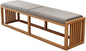 Modern Decor Bench Solid Wood New Chinese Style Bed End Stool Shoe Bench by Unknown