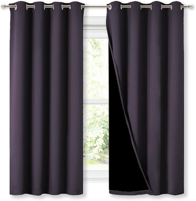 NICETOWN 100% Blackout Curtains - Image 2
