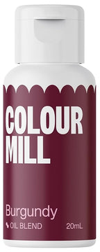 Colour Mill Oil-Based Food Coloring, 20 Milliliters Burgundy