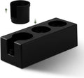 MHW-3BOMBER Espresso Tamping Station, 4 in 1 Tamper Station for Storage 51-58mm Portafilter, Distributor and Espresso Accessories,ABS Portafilter Holder,Black,CH6719