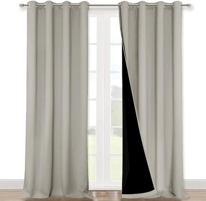 NICETOWN 100% Blackout Blinds, Laundry Room Decor Window Treatment Curtains by NICETOWN