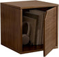 Versatile wooden storage cabinet, space-saving modular organizer by Unknown