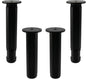 4 PCS Metal Adjustable Furniture Sofa Legs, Heavy Duty Bed Frame Center Slat by UTALIND