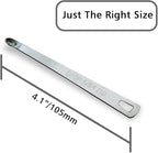 1PCS 1/64 Teaspoon(1/64tsp, 0.08ml, Drop) Single Tiny Measuring Spoon, Small Individual Stainless Steel Measure Spoons Only