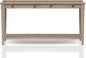 Transitional Casual Sofa Table by Unknown