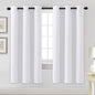 H.VERSAILTEX White Curtains for Bedroom Thermal Insulated Room Darkening Living by HVERSAILTEX