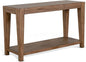 Sunny Designs Doe Valley 50" Mid-Century Mahogany Wood Sofa Table in Taupe Brown by Sunny+Designs