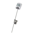 Taylor Programmable Digital Candy and Deep Fry Thermometer with Green Light Alert Display & Stainless Steel Candy Deep Fry Food Cooking Kitchen Analog Thermometer, 12 Inches