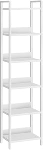 MAHANCRIS Bookshelf, 6-Tier Bookcase, Standing Book Shelf by MAHANCRIS